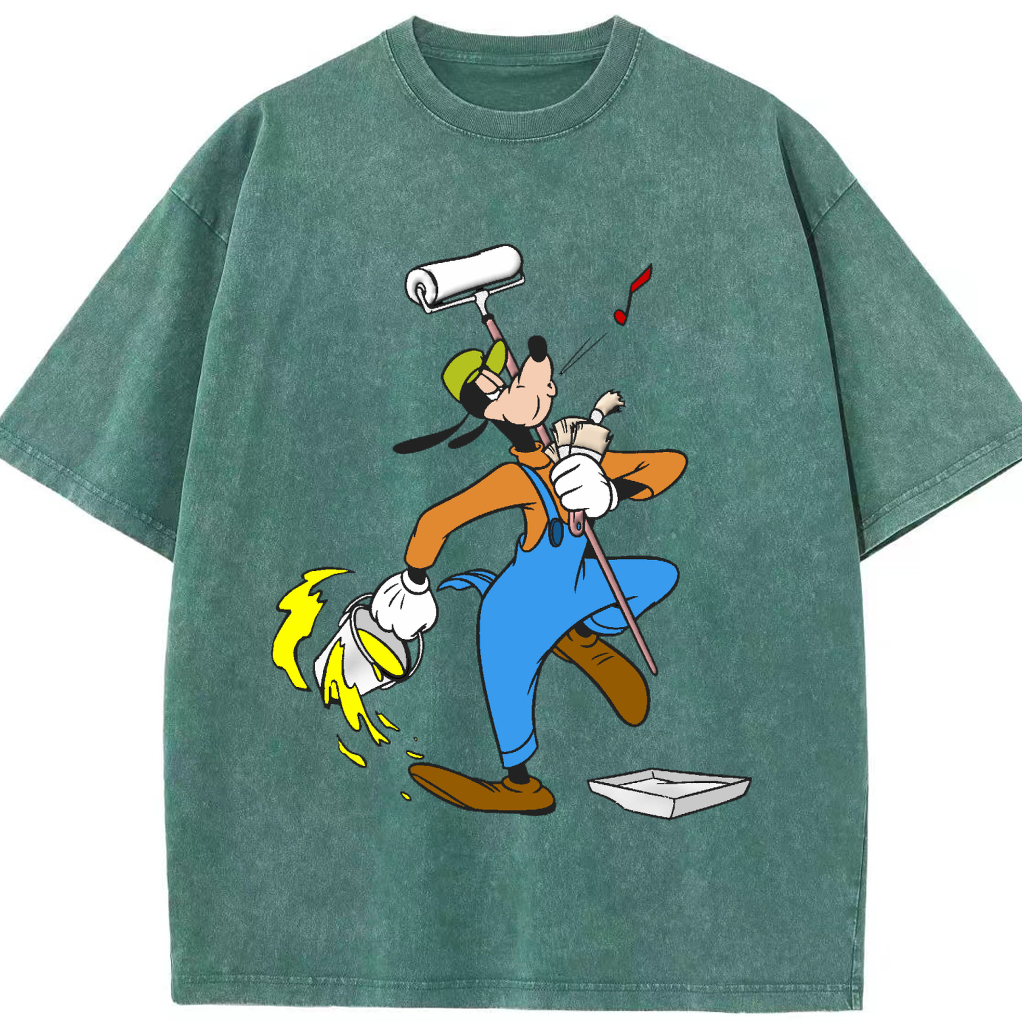 （画像用） ミッキーマウス Mickey Mouse 綿100% ヴィンテージ風 半袖Tシャツ（フロントプリント）